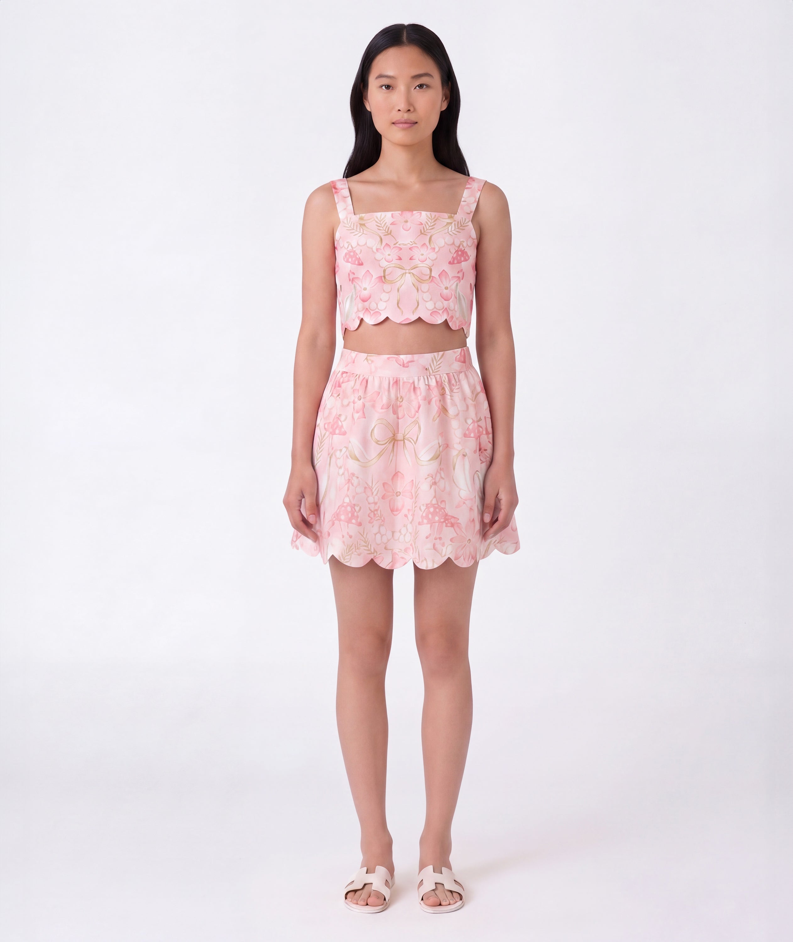 Exquisite Cut Women's Resort Outfit | 2 Pieces