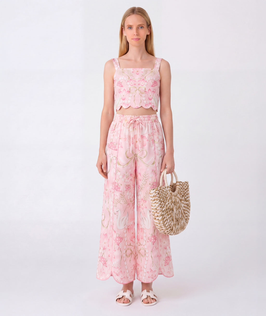 Exquisite Cut Women's Summer Outfit | 2 Pieces