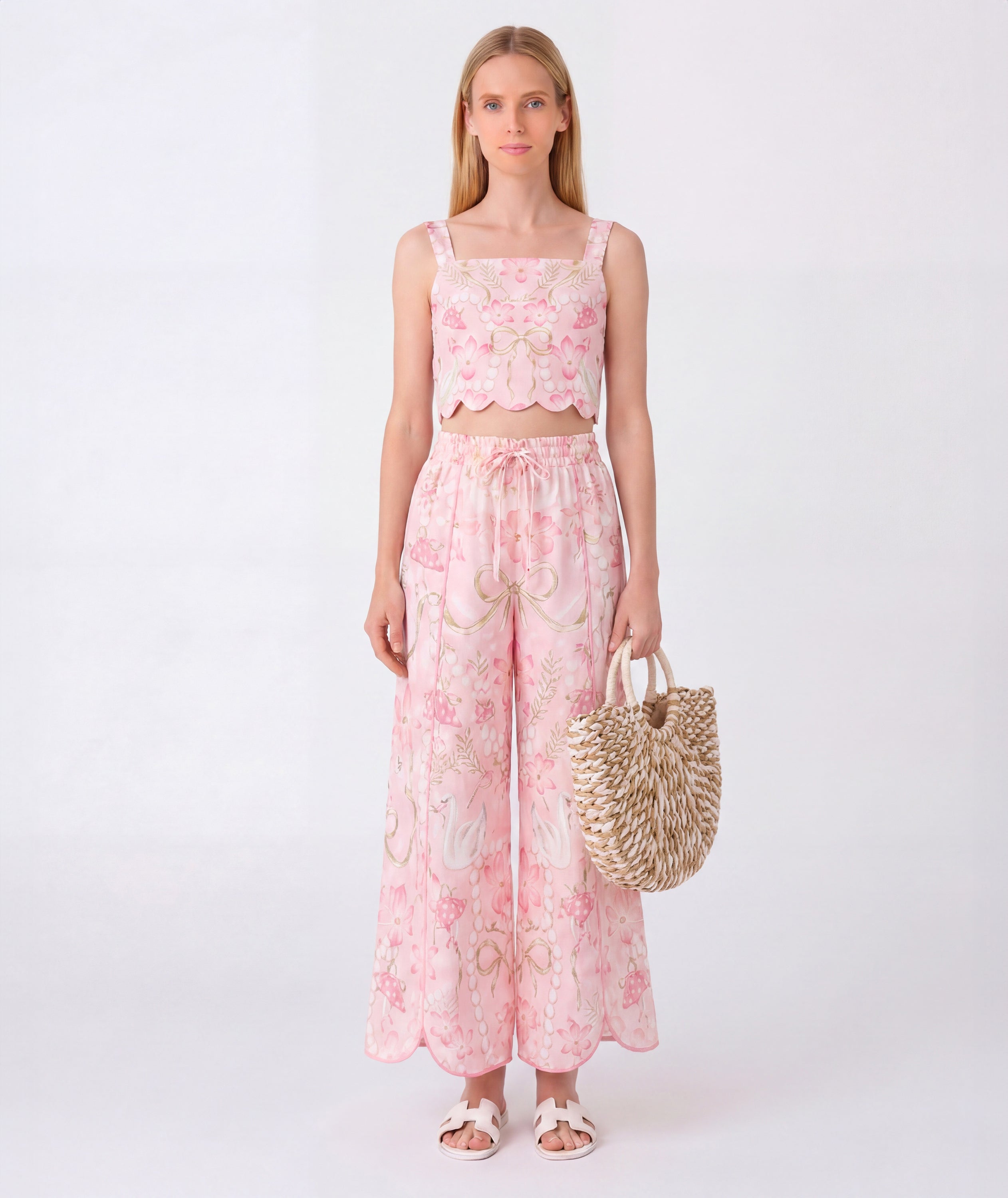 Exquisite Cut Women's Summer Outfit | 2 Pieces