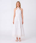 Sun Appliqués Linen Women's Dress