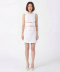 tri rose dress asian women wearing